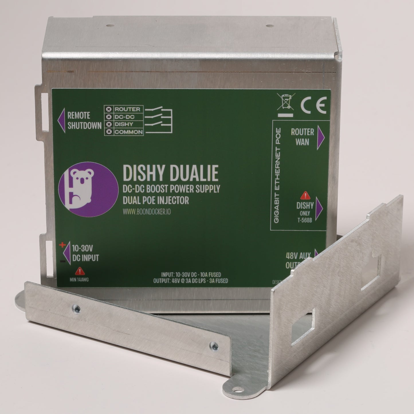 Dishy Dualie DC Enclosure