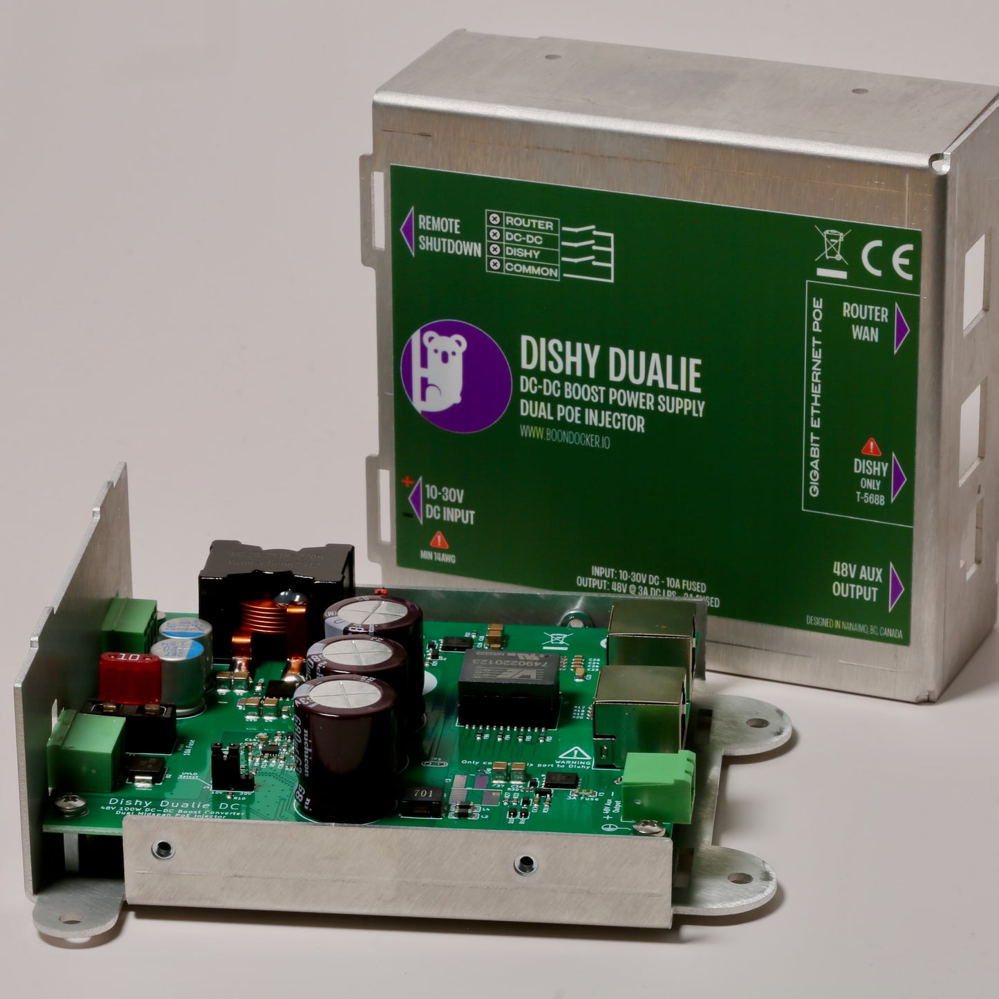 Dishy Dualie DC Enclosure