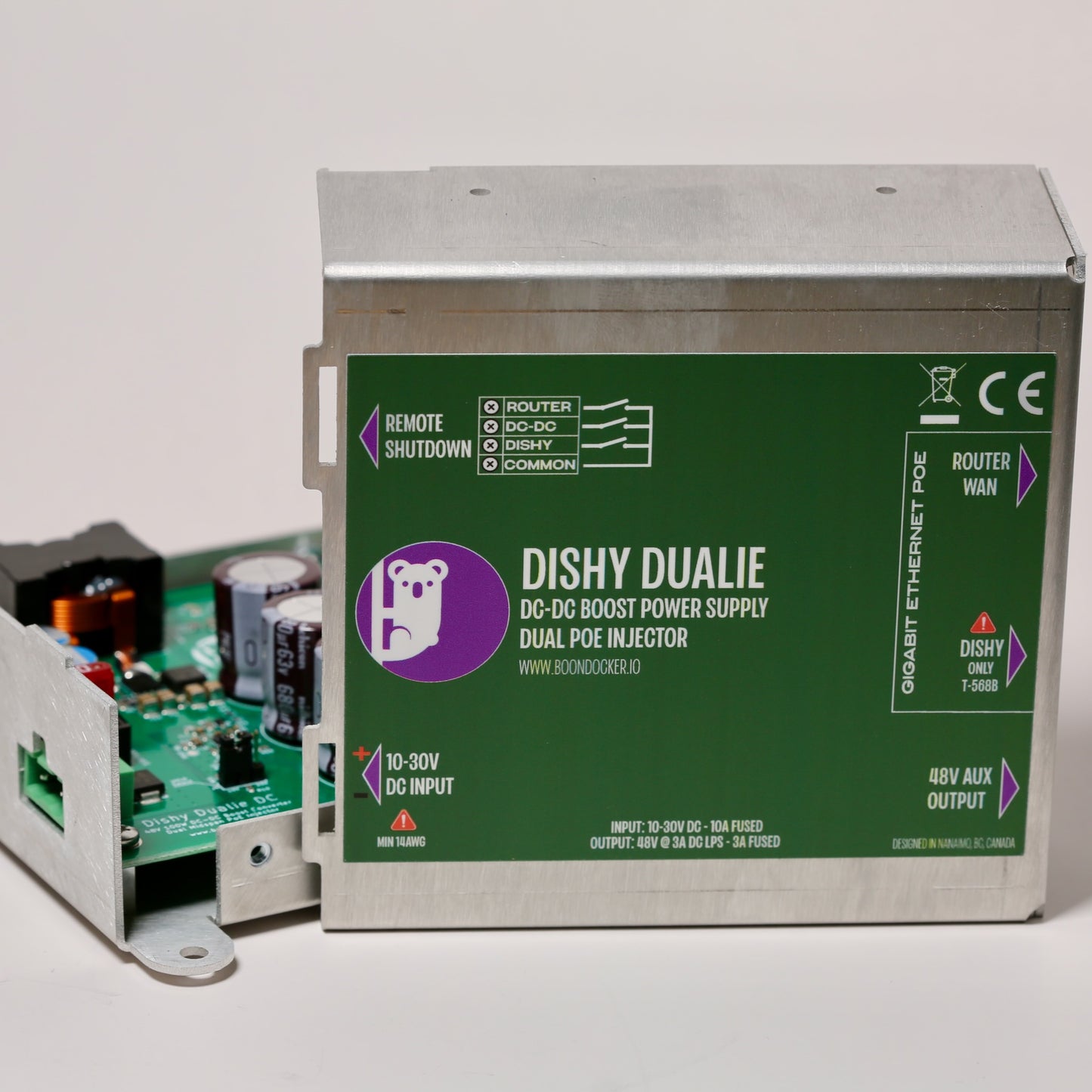 Dishy Dualie DC Enclosure